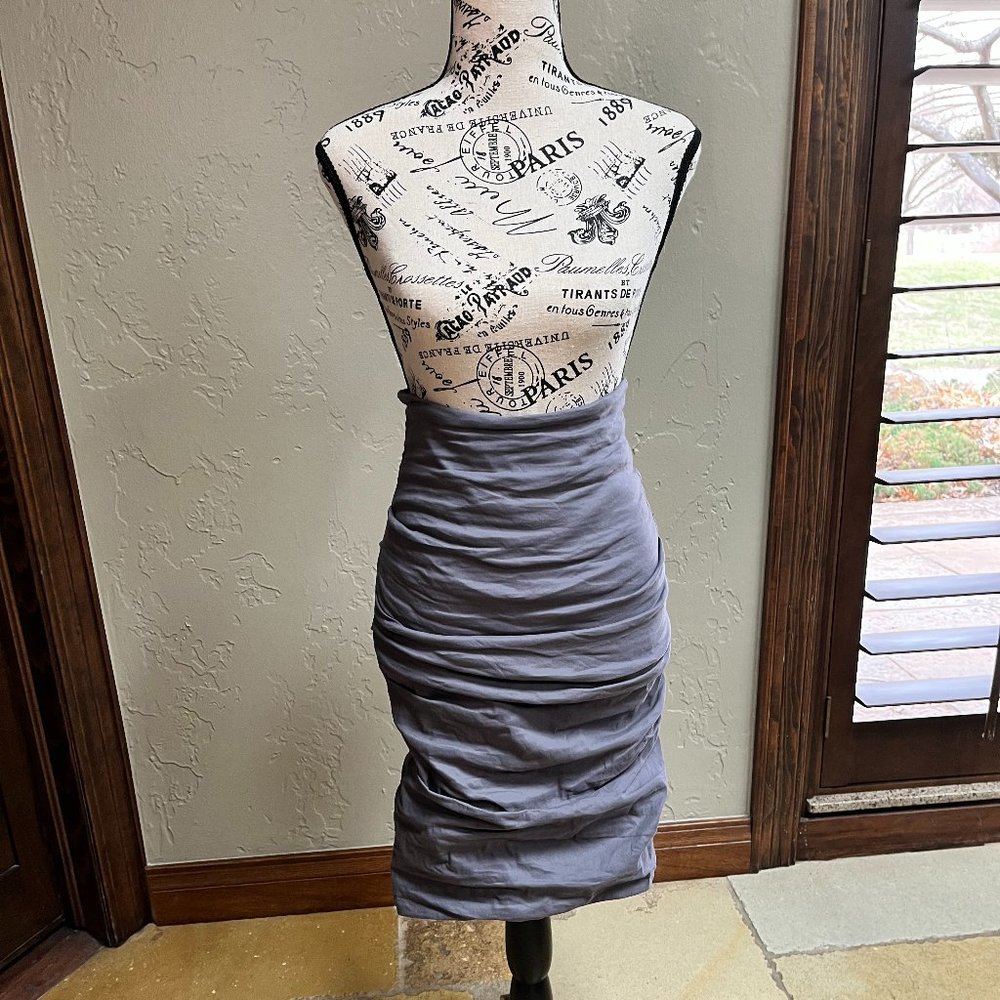 Artelier by Nicole Miller cotton/metal Sandy skirt